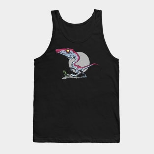 Fierce Velociraptor: Guardian of the Past Tank Top